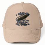I Saw The Balloon Boy Hot Air Balloon T shirt Trucker Hat