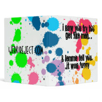 I Saw You Try Too Get Like Mee Binder