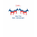 I Say...Democrat Fitted Ladies Hoodie t-shirts