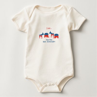 I Say...Diplomatic Organic Onsie/Creeper T-shirt by Shop_Moxie