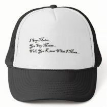 I Say Mater, You Say Mater hats by TheWarTimecoats I Say Mater, You Say Mater hats
