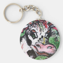 I say moo key chain
