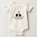 I Say Vote For John McCain Baby T-Shirt by Brasherma I Say Vote For John McCain Baby T-Shirt