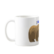 "I Scared a Bear on the Frontier" Game Mug