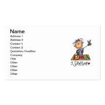 I Scrapbook Business Card