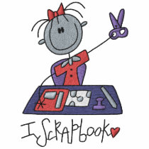 I Scrapbook embroidered shirts by Embroidery4U I Scrapbook embroidered shirts