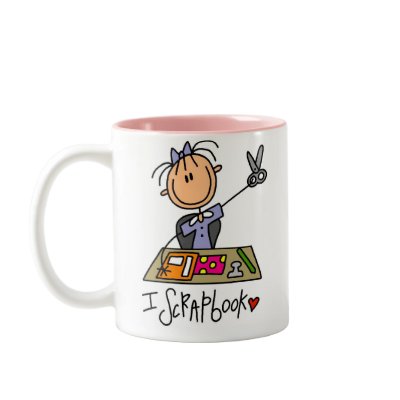 I Scrapbook Mug by stick_figures