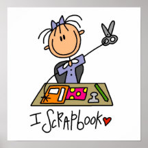 I Scrapbook Print