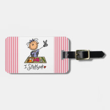 I Scrapbook Tags For Luggage