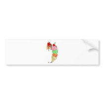 I Scream bumper stickers