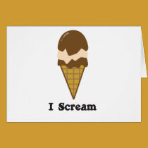 I Scream for Ice Cream cards