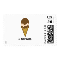 I Scream for Ice Cream Postage Stamps