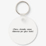 I scream, you scream, we all scream for ice cream! key chain
