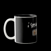 I see bread people. mugs