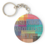 I See Colors Keychain