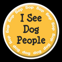 "I See Dog People" Sticker