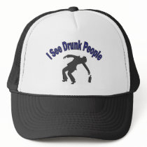 I See Drunk People - Bartenders Cap or Hat