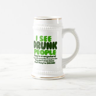 I See Drunk People Mug