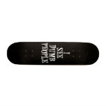 I See Dumb People-Designer 7 3/8in Deck Skateboard