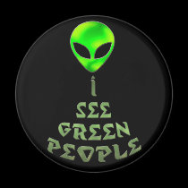 *I See Green People* Magnet