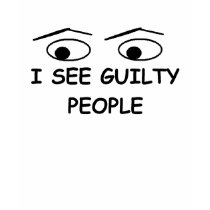 I see guilty people t-shirts by shcirerf I see guilty people t-shirts