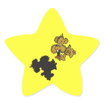 I See My Shadow Star Sticker