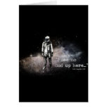 I see no god up here card