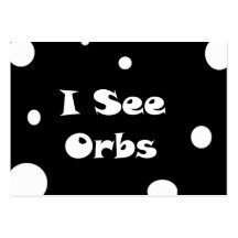 I See Orbs-business cards