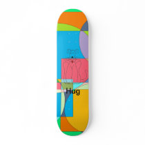 I See Pink On Deck Custom Skateboard