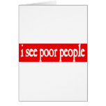 i see poor people cards