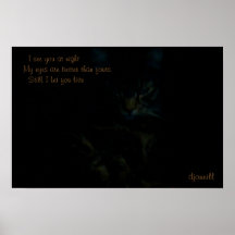 I see you at night poster