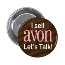I Sell Avon Button