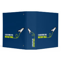 I send virus free instant mail 3 ring binders