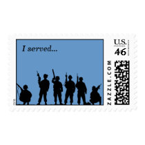 I Served... Stamp