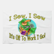 I Sew I Sew Kitchen Towels