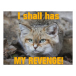 I shall has MY REVENGE! invitations