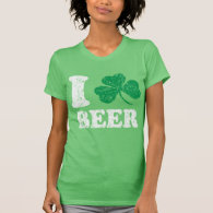 I Shamrock Beer T-shirts