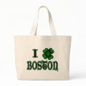 I Shamrock Boston Bag