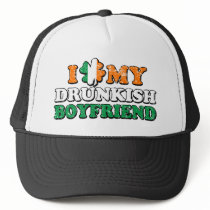I Shamrock My Drunkish Boyfriend Mesh Hat