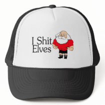 I Shit Elves Santa Claus Mesh Hats