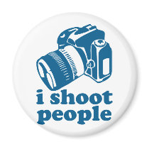 I Shoot People - Blue magnets