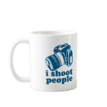 I Shoot People - Blue Mug