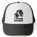I Shoot People! hats by visualnewbie I Shoot People! hats
