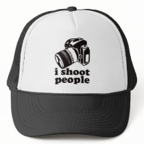 I Shoot People! hats by visualnewbie I Shoot People! hats