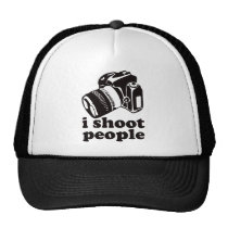 I Shoot People! hats