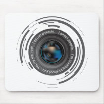 I shoot people mouse pads