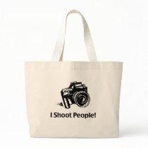I Shoot People Photographer Tote Bag