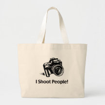I Shoot People Photographer Tote Bag