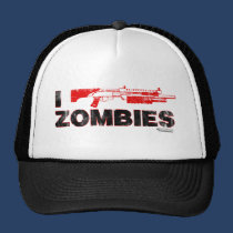 I Shotgun Zombies - Gun Shoot Kill Mutant Zomb hats