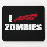 i shotgun zombies mouse mats